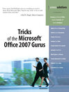Tricks of the Microsoft Office 2007 Gurus (eBook): 35 New Ways to Improve Your Programs and Designs